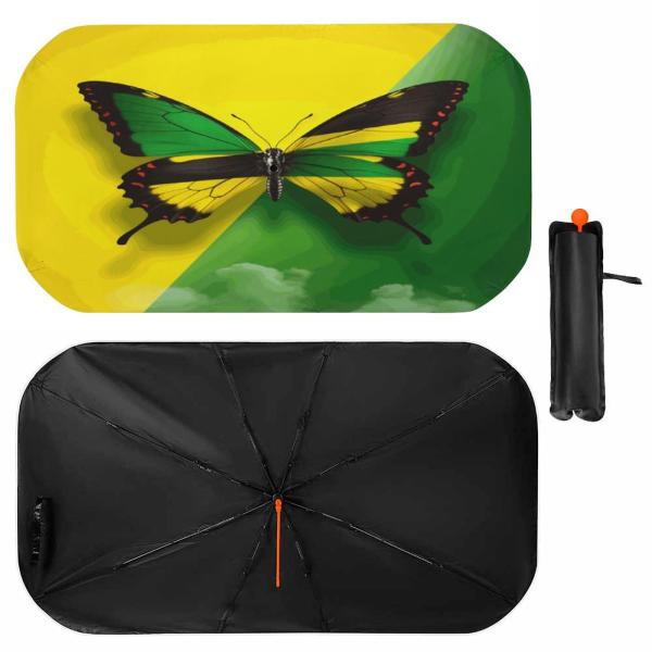 【並行輸入品】Buyidec Car Windshield Sunshade Umbrella Ja...