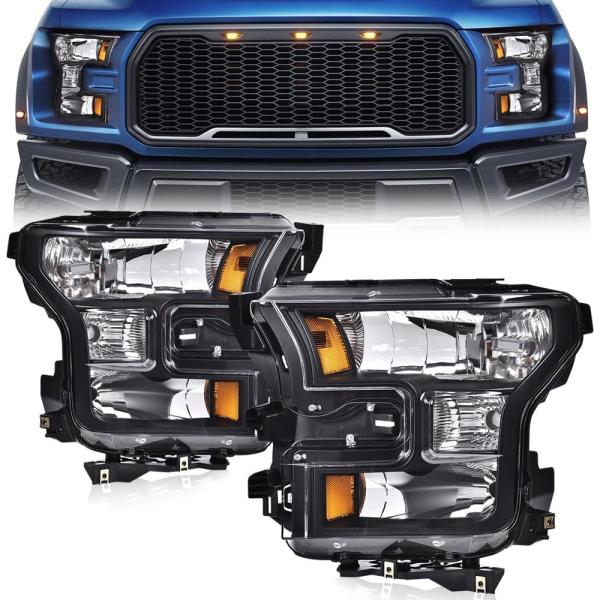 【並行輸入品】 Headlights Assembly Compatible with 2015 2...