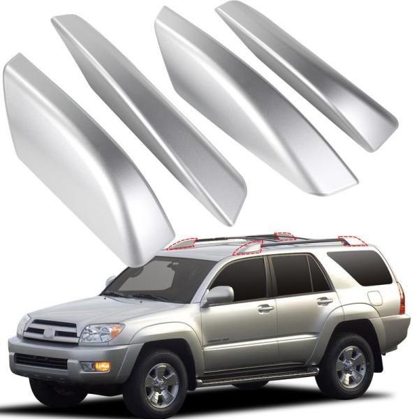 【並行輸入品】Roof Rack End Caps Compatible with Toyota 4...