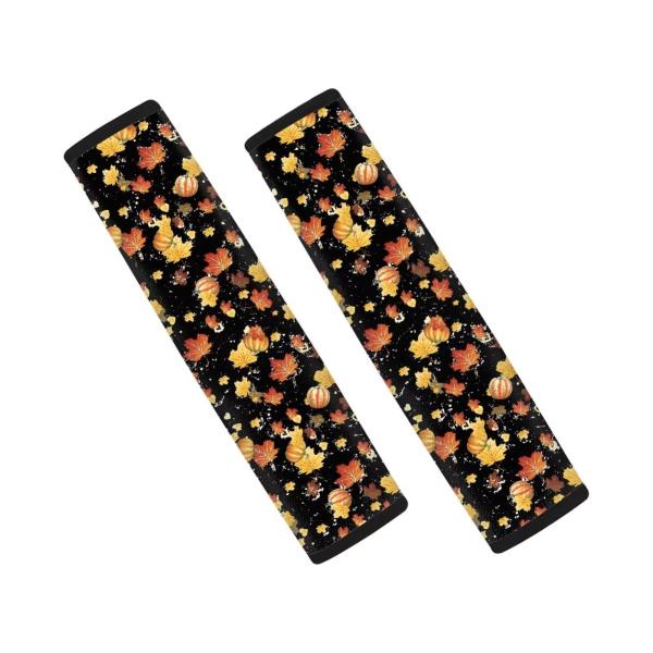 【並行輸入品】TOADDMOS フォールメープルリーフシートベルトパッド 車 トラック SUV セダ...