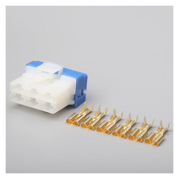 【並行輸入品】ARETV 1 6 pin AMP Car Wire Connector Blower...