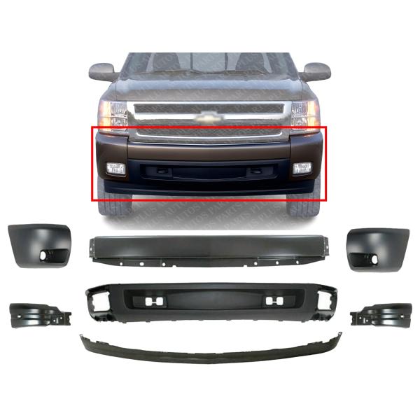 【並行輸入品】AUTOS PARTS PLUS Front Bumper Primed Steel ...