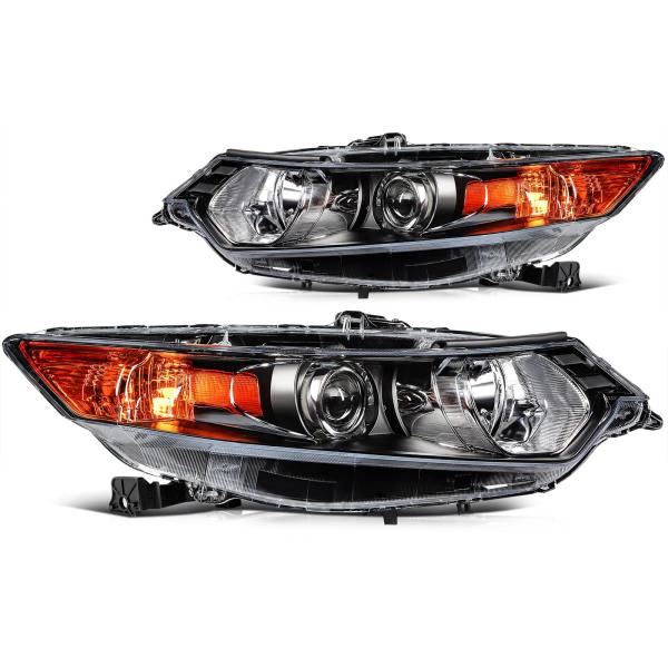 【並行輸入品】 ECCPP Headlight Assembly Fit 2009 2014 for...