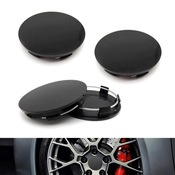 【並行輸入品】Irinidig 4 PCS Car Wheel Center Cap, 2.36" ...