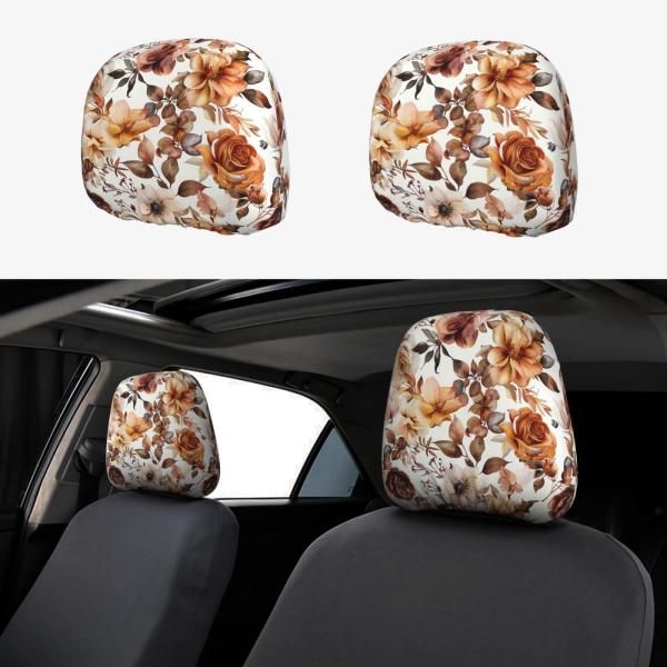 【並行輸入品】TZBVTAU 2 Pack Vintage Botanical Art Car Se...