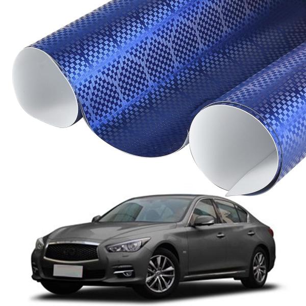 【並行輸入品】XIMINZ ブルーハニカムビニールラップ 車外装PVC素材 エアリリーステクノロジー...