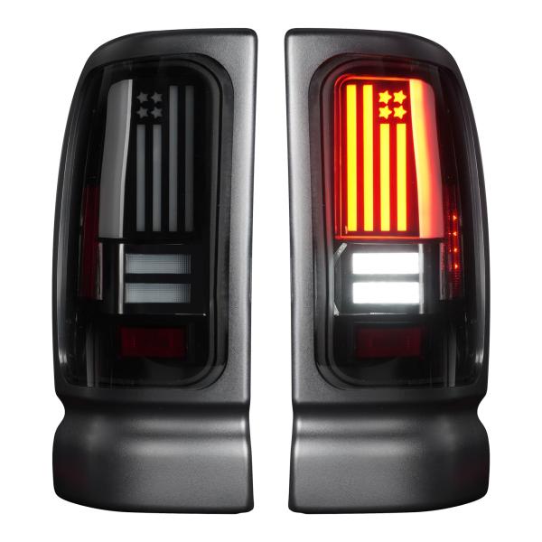 【並行輸入品】 Bomusou LED Tail Light Fit for Ram 1500 19...