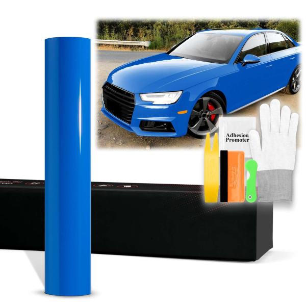 【並行輸入品】20"x60" (1.6FTx5FT) PET Super Gloss Sapphir...
