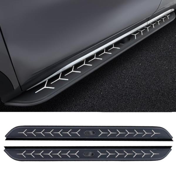 【並行輸入品】Rivian R1T R1S 2021 2024 SUV サイドステップ ランニングボ...