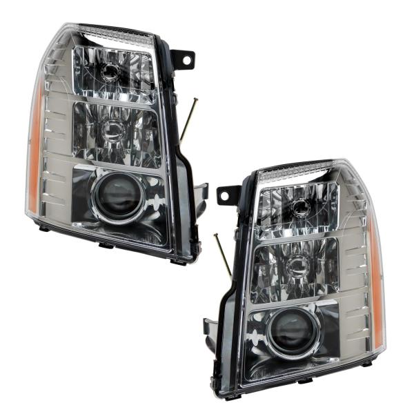 【並行輸入品】 TRQ 2 Piece Headlight Assembly Set Driver ...
