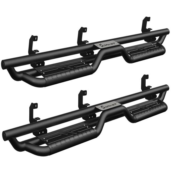 【並行輸入品】Crew Cab ランニングボード サイドステップバー シボレーシルバラード/GMC ...