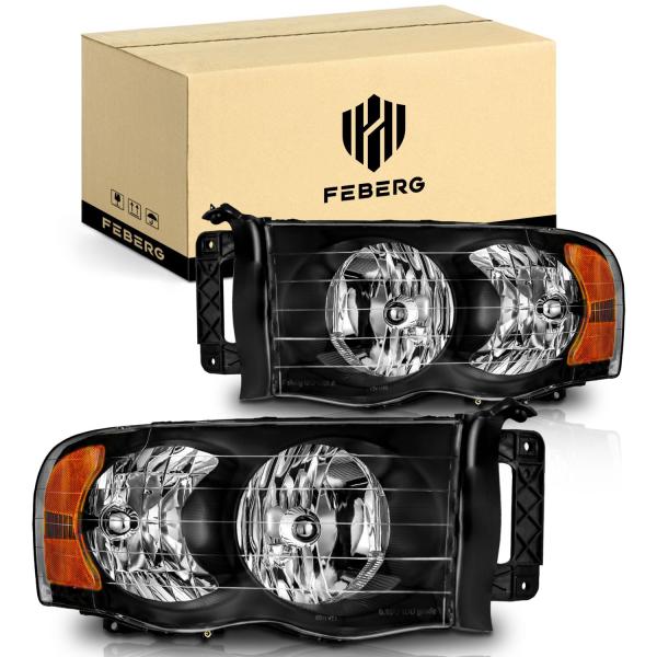 【並行輸入品】 FEBERG OE Style Anti Yellowing Headlight f...
