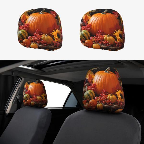 【並行輸入品】Autumn Leaves Happy Thanksgiving Day Pumpki...