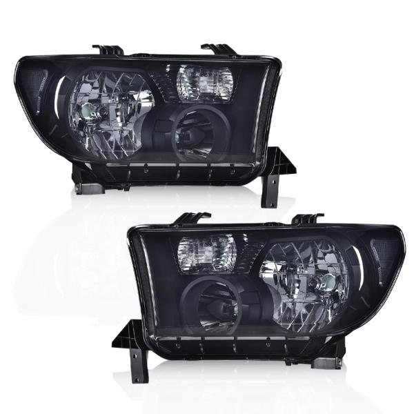 【並行輸入品】 G PLUS Headlights Assembly,Fit For 2007 20...