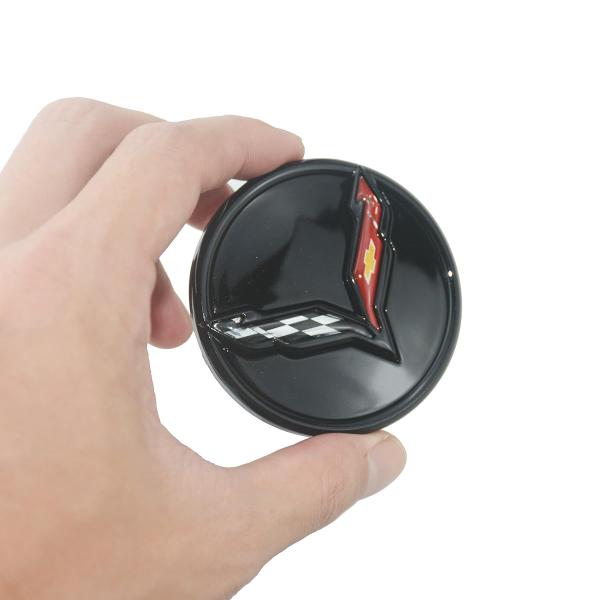 【並行輸入品】1Pc 2014+ C7 Corvette Stingray Center Caps ...