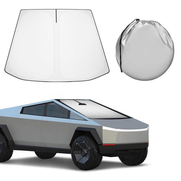 【並行輸入品】GAYARI Car Windshield Sunshade for Tesla Cy...