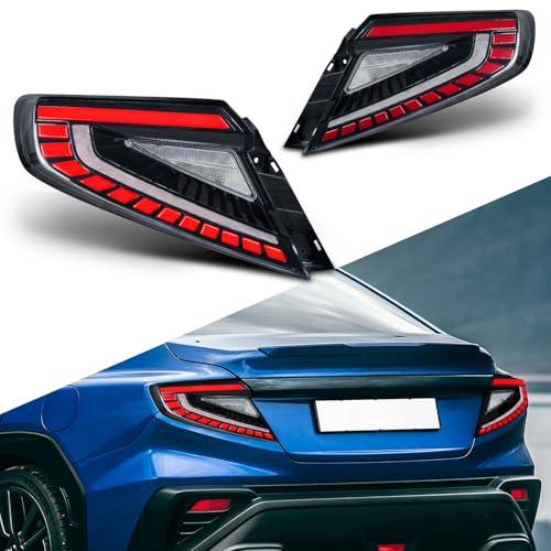 【並行輸入品】 Archaic LED Tail Lights Compatible with 20...