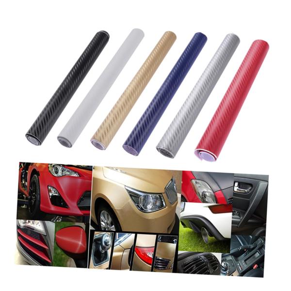 【並行輸入品】BUGUUYO 3D Carbon Fiber Vinyl Wrap Roll for...