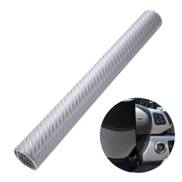 【並行輸入品】Beatifufu 3D Carbon Fiber Wrap Roll DIY Car...