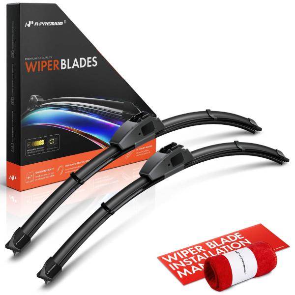 【並行輸入品】A Premium Pack of 2 Front Windshield Wiper ...