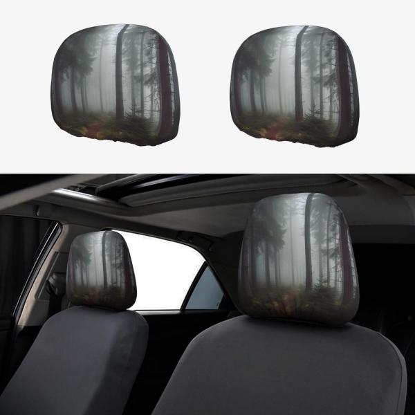 【並行輸入品】DDTKLSNV 2 PCS Car Seat Headrest Cover Univ...