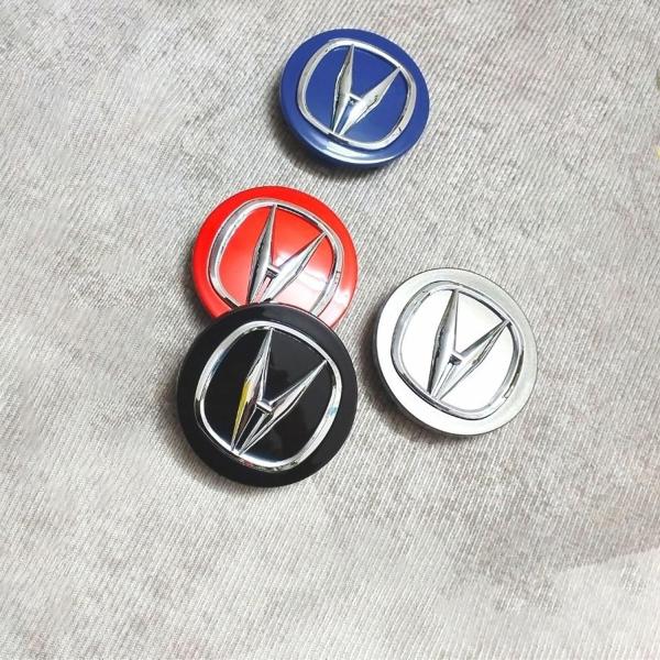 【並行輸入品】4PCS Wheel Center Caps for Acura CDX RDX TL...