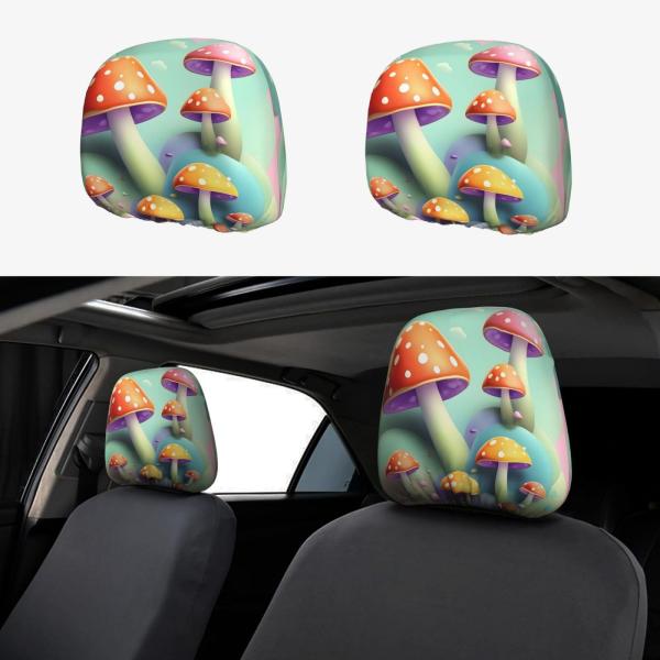 【並行輸入品】HHUULP Dreamy Little Mushroom Reusable Elas...