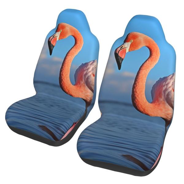 【並行輸入品】DDTKLSNV Flamingo in Water Ripple Car Seat ...