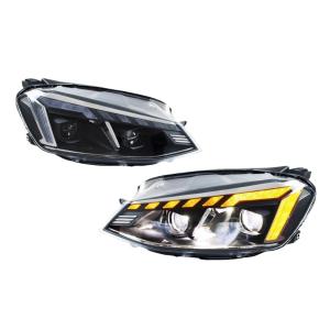 【並行輸入品】 HCTBYGHY LED Headlights Compatible with VW Golf 7 MK7 VII 2015 2
