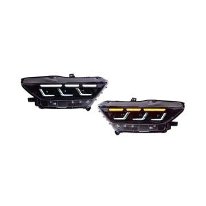 【並行輸入品】 BOYOGOHP 2 pcs Car Headlights Compatible with Mustang 2015 2022