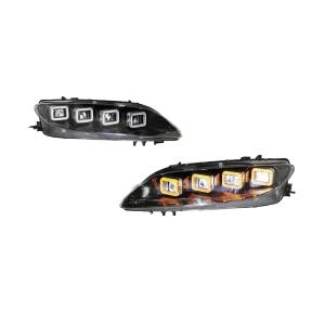 【並行輸入品】 BOYOGOHP 2pcs Car Headlights Compatible with Mazda 6 2003 2015 L