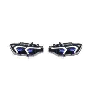 【並行輸入品】 BOYOGOHP Car Lights Compatible with BMW 3 Series F30 Headlight F