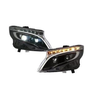 【並行輸入品】 BOYOGOHP 2PCS Car Lights LED Headlights Assembly Compatible with