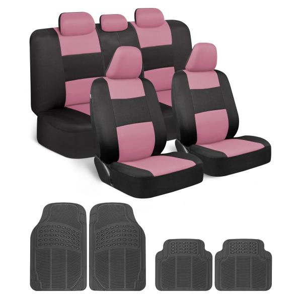 【並行輸入品】 BDK PolyPro Car Seat Covers Full Set Combo...