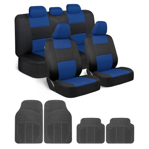 【並行輸入品】 BDK PolyPro Car Seat Covers Full Set Combo...