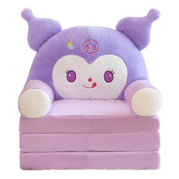 子供 ソファー ぬいぐるみソファ 三つ折り 背もたれ付き 肘掛け付き 座る練習 折りたたみ式 洗える...