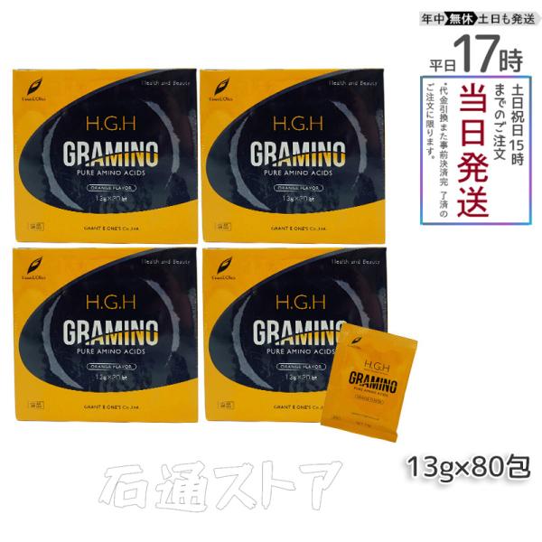 H.G.H GRAMINO (エイチジーエイチ グラミノ)アミノ酸 トイーワンズ 13g 40包