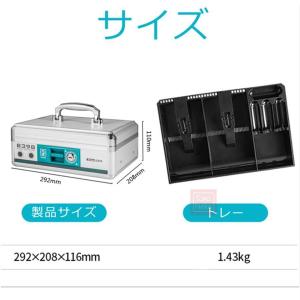手提げ金庫 貯金箱 プラス 金庫 小型 貴重品...の詳細画像4
