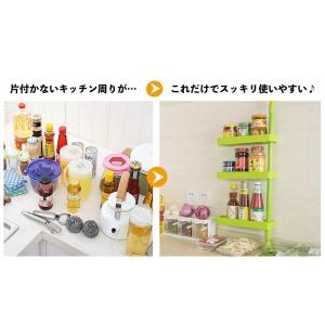 キッチンラック スリム スパイスラック つっぱ...の詳細画像3