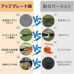 3点固定式ハンモック - 独自の三角アンカーで...の詳細画像2