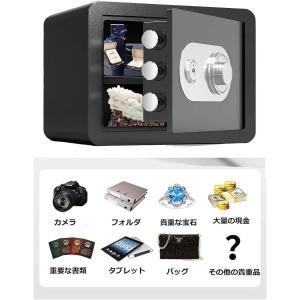 金庫 家庭用 小型 25L 高30cm 金庫 ...の詳細画像4