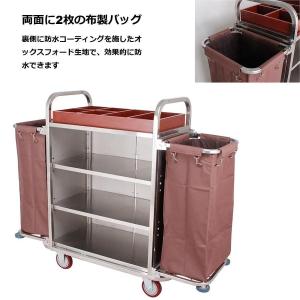 ホテルリネンカート ランドリーカート 多目的ク...の詳細画像2