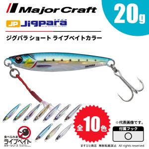 ジグパラ メジャークラフトMajor Craft JigPara 30g 14個 Major Craft（メジャークラフト） ジグパラ ショート 30g ライブベイト