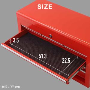 ツールボックス 工具 大型 工具箱 5段 鍵付...の詳細画像5