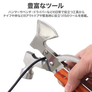 アウトドア ナイフ サバイバルナイフ 多機能ツ...の詳細画像2