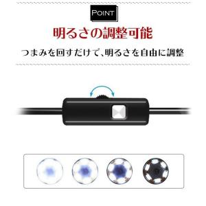 マイクロスコープカメラ スマホ スコープカメラ...の詳細画像3