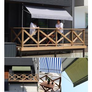 日よけ サンシェード 日よけシェード ベランダ...の詳細画像3