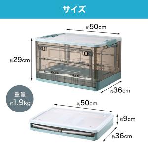 収納ボックス フタ付き おしゃれ 折りたたみ ...の詳細画像5
