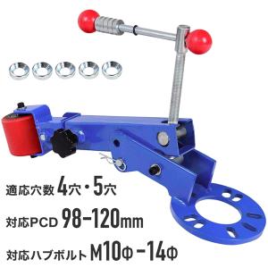 フェンダーベンディングツール フェンダー 折り曲げ機 フェンダー爪折り機 4穴 5穴 ツメ折り機 車体 自動車 工具 フェンダーアーチ