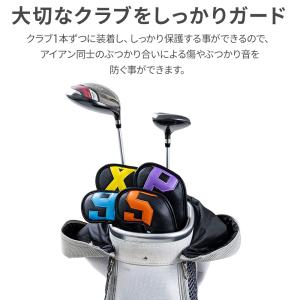 アイアンカバー セット 10個セット ヘッドカ...の詳細画像1